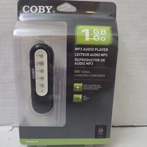Coby 1 GB MP3 Audio Player 500 Songs MP200-1G Open Box Tested